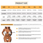 Bikini with Transparent Straps Customized Services