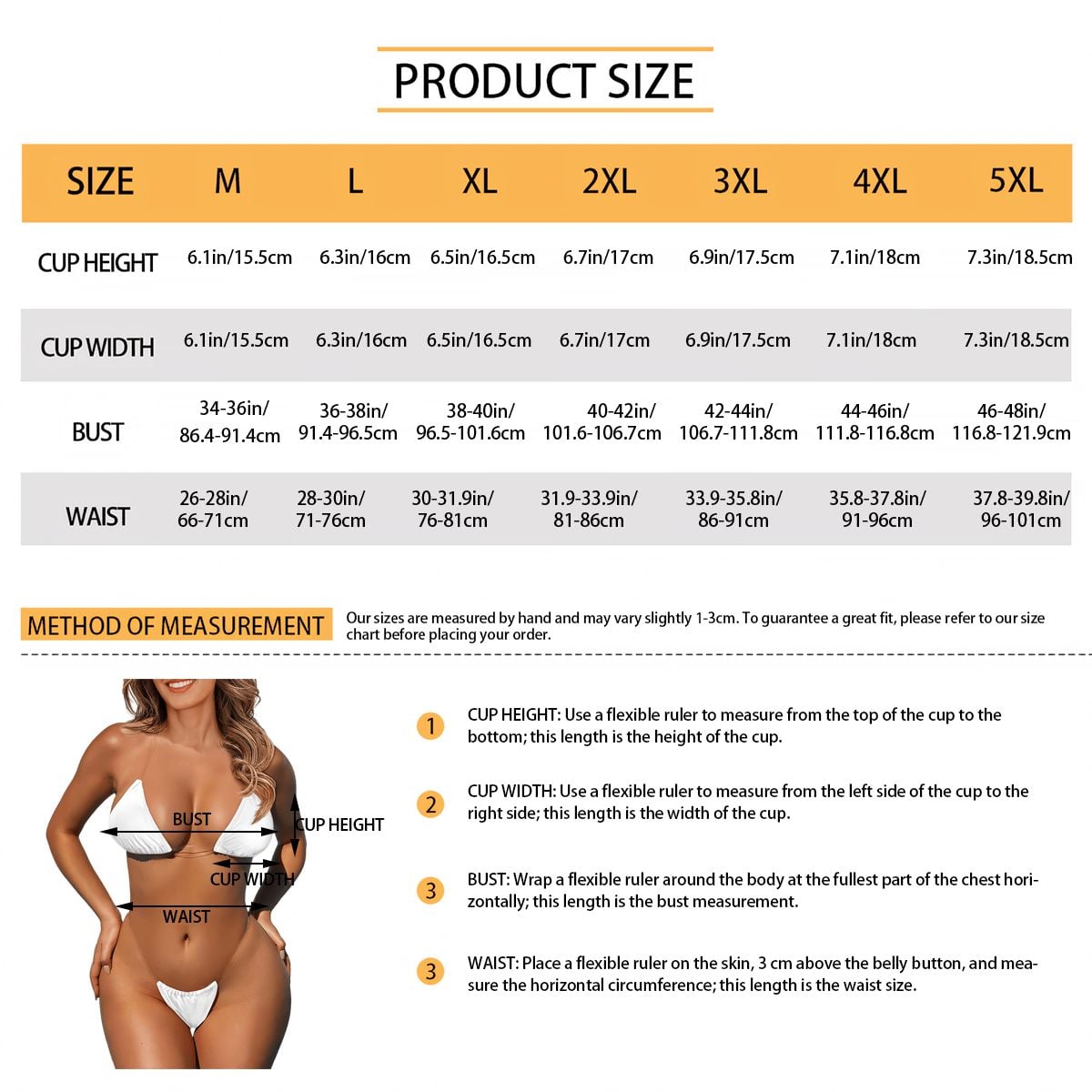 Bikini with Transparent Straps Customized Services