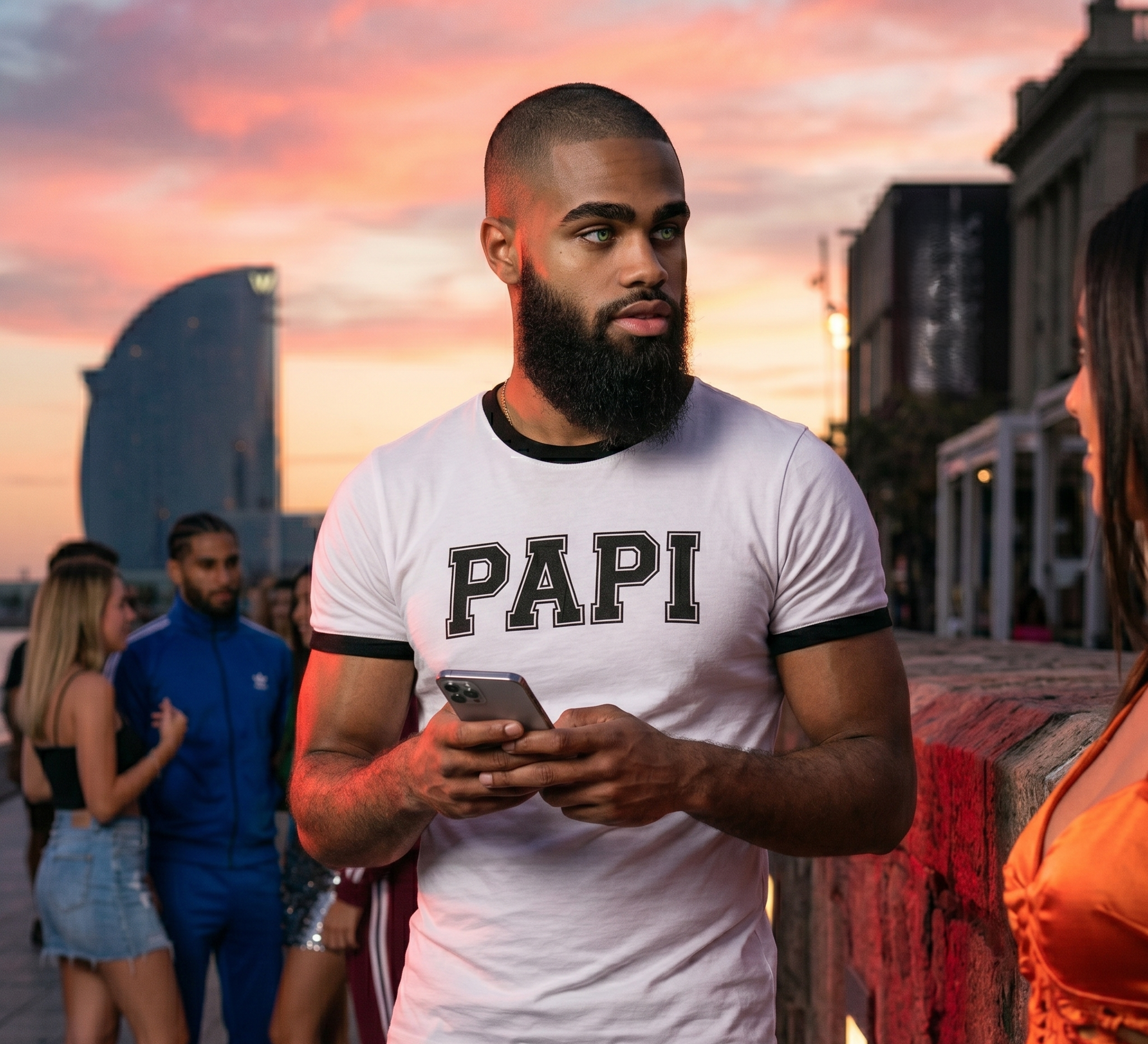 PAPI Ringer T-Shirt Camiseta Caza Shortys (Ringer Tee)