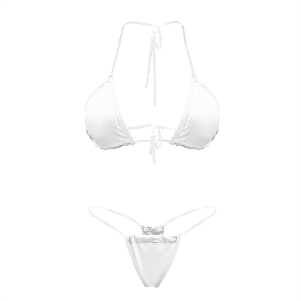 Bikini with Transparent Straps Customized Services