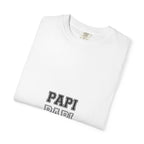 Papi Repeat Graphic T-Shirt — Retro Block Text Dad Tee