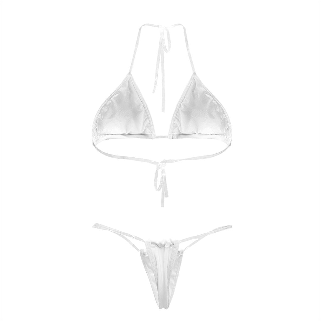 Bikini with Transparent Straps Customized Services