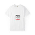 Papi Repeat Graphic T-Shirt — Retro Block Text Dad Tee