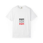 Papi Repeat Graphic T-Shirt — Retro Block Text Dad Tee
